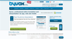 Desktop Screenshot of byvox.com
